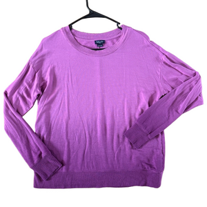 Splendid Oversized Ombré Purple Pink Soft Sweatshirt Size Small
